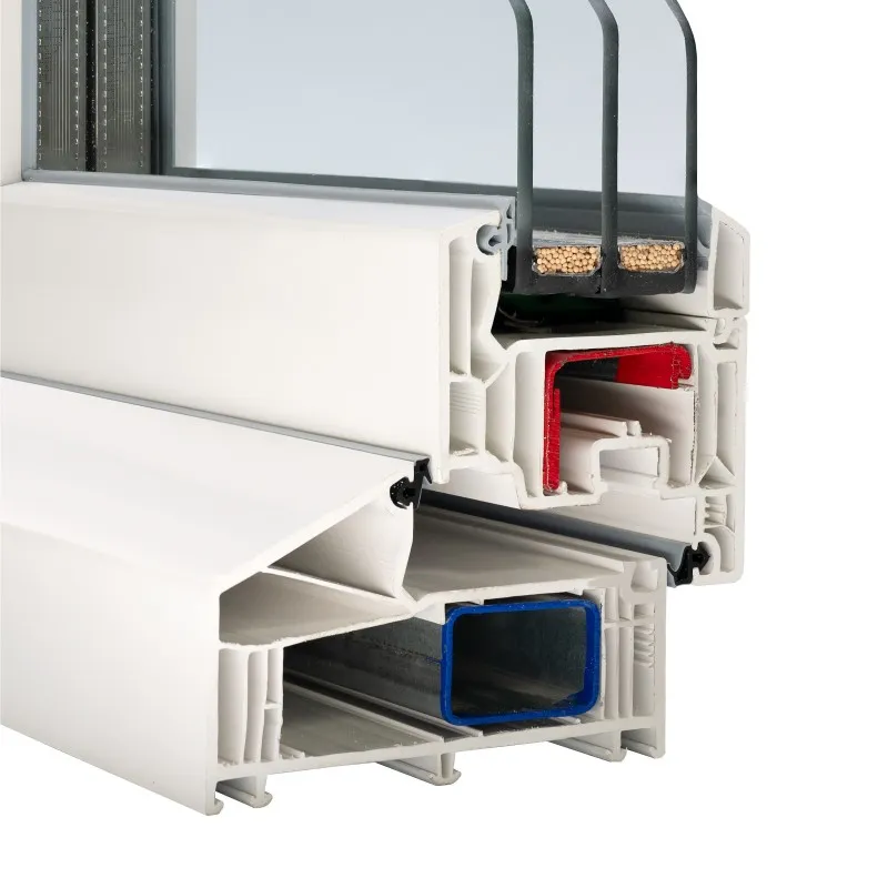 Softline 82NL: Veka Softline 82NL, Blendrahmen 69mm