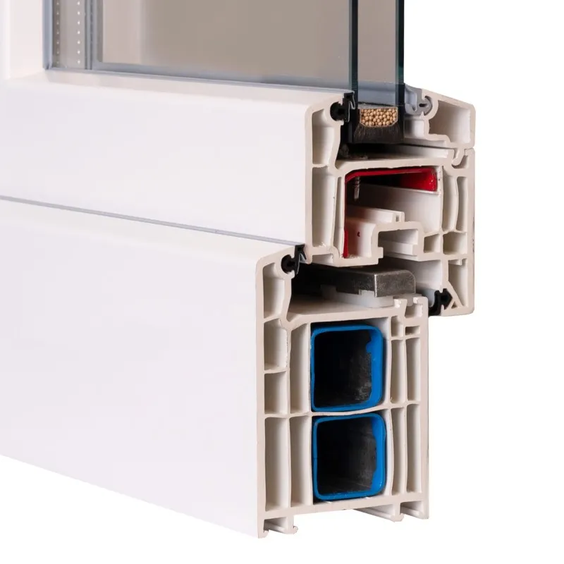 VEKA SL 70: VEKA Softline 70, Blendrahmen 106mm, Flügel 80mm