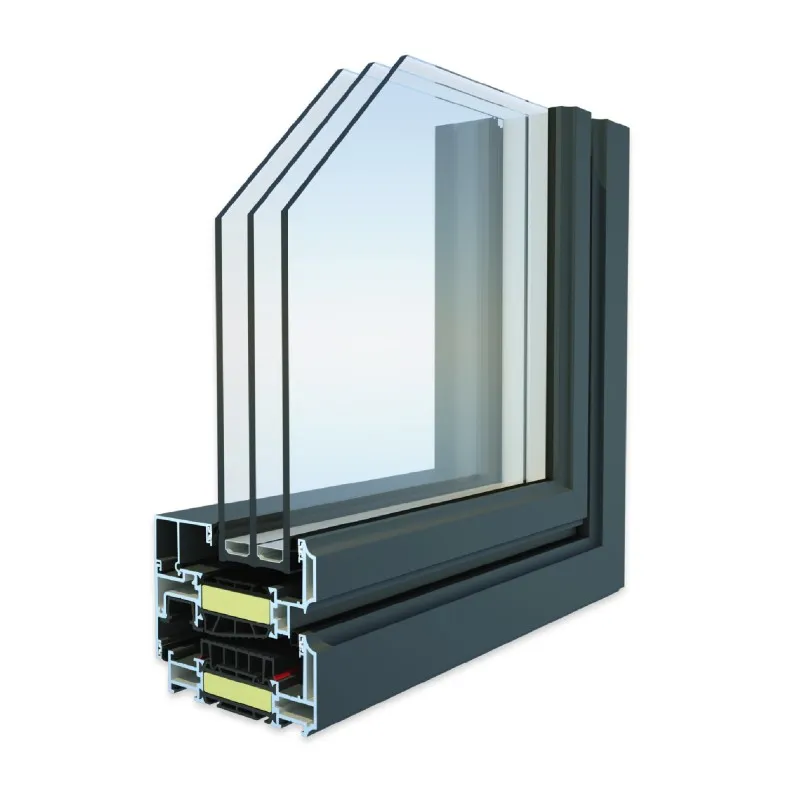 Aluminium: DECALU 94 Retro (Drehkippfenster und Balkontüren)