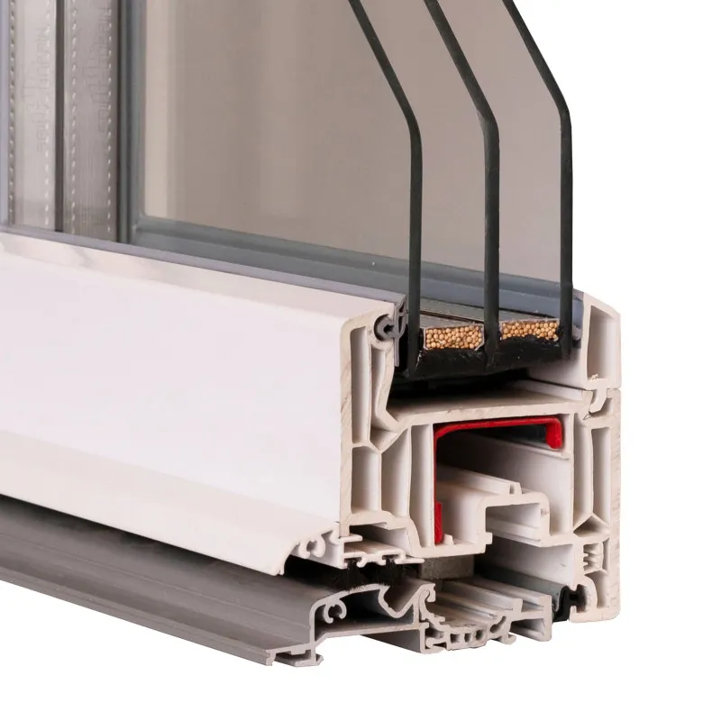 VEKA Softline 82: Veka Softline 82MD mit Alu-Schwelle