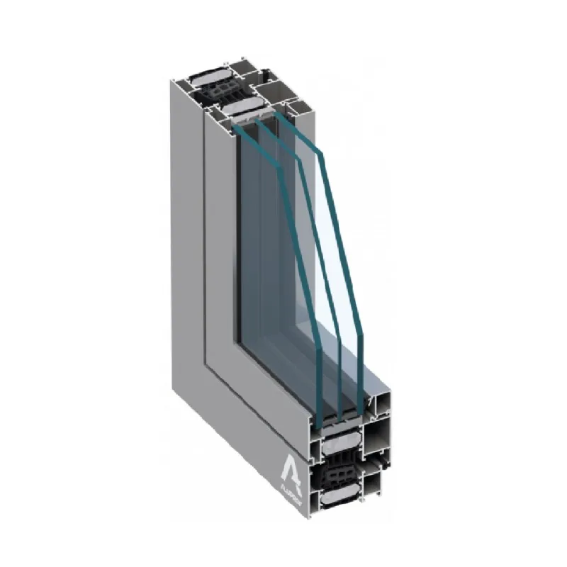 Aluminium: MB-86 (Drehkippfenster und Balkontüren)