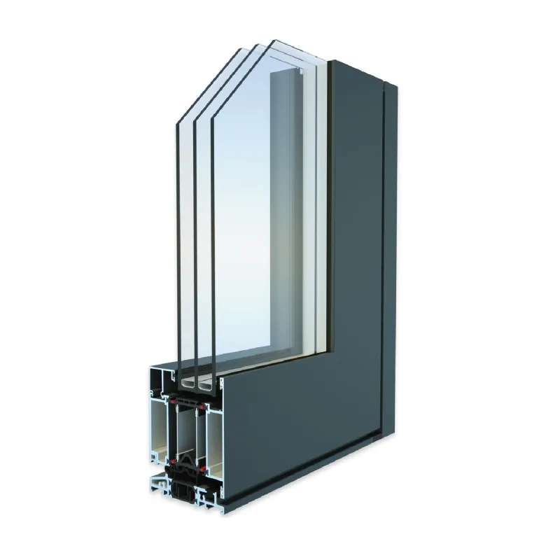 Aluminium: DECALU 88 DOORS (Haustür, Nebeneingangstür)