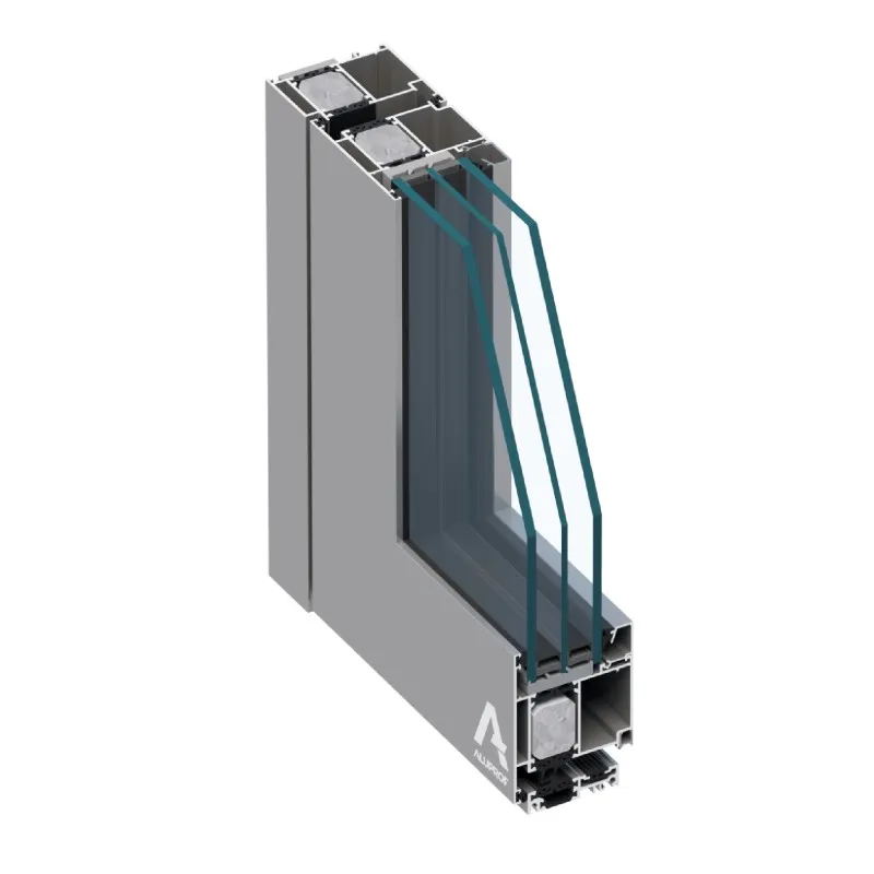 Aluminium: MB 86 (Haustür, Nebeneingangstür)